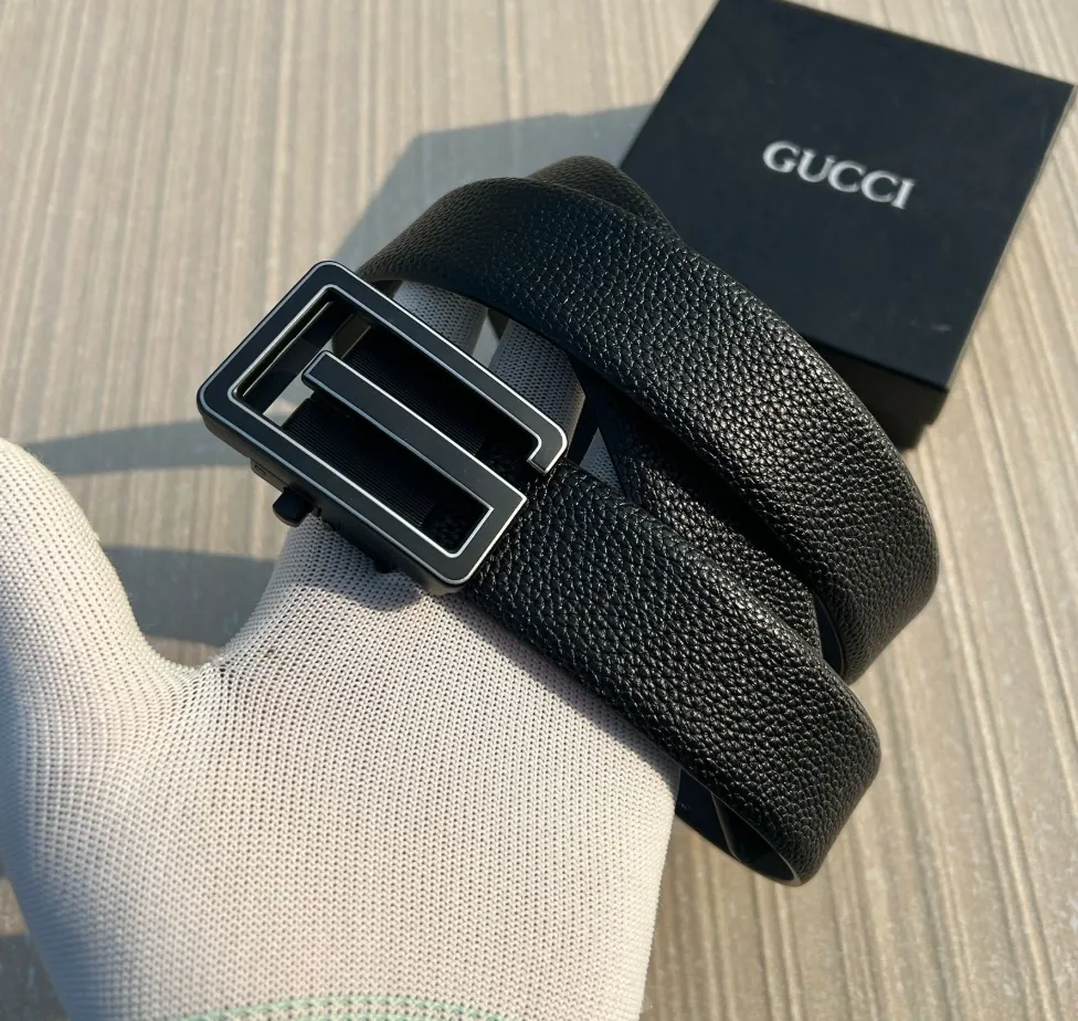 G-Frame Architect Leather Belt (Black)